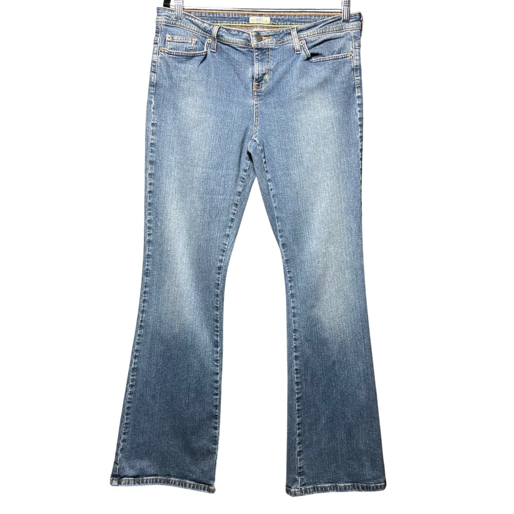 Y2K SO Wear It Declare It Flare Bootcut‎ Jeans Womens 15 Avg Stretch